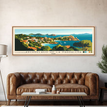 Carregar imagem no visualizador da galeria, Archipelago of La Maddalena, Italy Panoramic Print, Vacation Gift, Italy Wall Art, Vacation Wall Art, Vacatation Memories, Beach Decor, Beach Or Lakehouse Art
