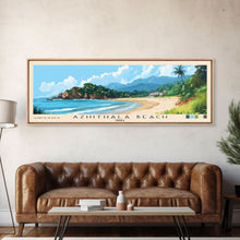 Carregar imagem no visualizador da galeria, Azhithala Beach, India Panoramic Print, Vacation Gift, India Wall Art, Vacation Wall Art, Vacatation Memories, Beach Decor, Beach Or Lakehouse Art
