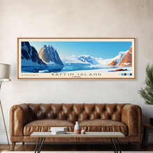 Carregar imagem no visualizador da galeria, Baffin Island, Canada Panoramic Beach Print, Vacation Gift, Canada Wall Art, Beach Painting, Beach Decor, Beach Painting
