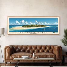Carregar imagem no visualizador da galeria, Bazaruto Island, Mozambique Panoramic Print, Vacation Gift, Mozambique Wall Art, Vacation Wall Art, Vacatation Memories, Beach Decor, Beach Or Lakehouse Art
