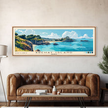 Carregar imagem no visualizador da galeria, Bréhat Island, France Panoramic Print, Vacation Gift, France Wall Art, Vacation Wall Art, Vacatation Memories, Beach Decor, Beach Or Lakehouse Art
