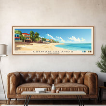 Cargar imagen en el visor de la galería, Cayman Islands, United Kingdom Panoramic Print, Vacation Gift, United Kingdom Wall Art, Vacation Wall Art, Vacatation Memories, Beach Decor, Beach Or Lakehouse Art
