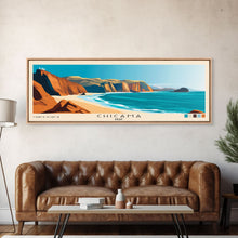 Cargar imagen en el visor de la galería, Chicama, Peru Panoramic Print, Vacation Gift, Peru Wall Art, Vacation Wall Art, Vacatation Memories, Beach Decor, Beach Or Lakehouse Art

