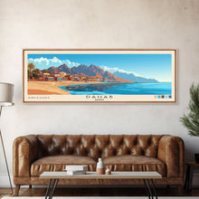 Load image into Gallery viewer, Dahab, Egypt Panoramic Print, Vacation Gift, Egypt Wall Art, Vacation Wall Art, Vacatation Memories, Beach Decor, Beach Or Lakehouse Art

