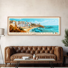 Cargar imagen en el visor de la galería, Falaises d’El Marsa a Alger, Algeria Panoramic Print, Vacation Gift, Algeria Wall Art, Vacation Wall Art, Vacatation Memories, Beach Decor, Beach Or Lakehouse Art

