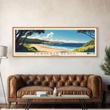 Cargar imagen en el visor de la galería, Flaherty Beach, Australia Panoramic Beach Print, Vacation Gift, Australia Wall Art, Beach Painting, Beach Decor, Beach Painting
