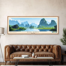 Cargar imagen en el visor de la galería, Ho Coc, Vietnam Panoramic Beach Print, Vacation Gift, Vietnam Wall Art, Beach Painting, Beach Decor, Beach Painting

