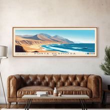 Cargar imagen en el visor de la galería, Punta Hermosa, Peru Panoramic Print, Vacation Gift, Peru Wall Art, Vacation Wall Art, Vacatation Memories, Beach Decor, Beach Or Lakehouse Art
