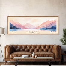 Load image into Gallery viewer, Caldera, Chile Watercolor Print, Vacation Gift, Chile Wall Art, Beach Painting, Beach Decor, Large Wall Art, Wood Frame Art
