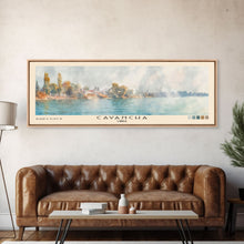 Load image into Gallery viewer, Cavancha, Chile Watercolor Print, Vacation Gift, Chile Wall Art, Vacation Wall Art, Vacatation Memories, Beach Decor, Beach Or Lakehouse Art
