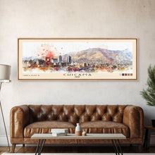 Load image into Gallery viewer, Chicama, Peru Watercolor Beach Print, Vacation Gift, Peru Wall Art, Beach Painting, Beach Decor, Beach Painting
