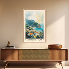 Load image into Gallery viewer, Carriacou Island, Grenada Watercolor Beach Print, Vacation Gift, Grenada Wall Art, Beach Painting, Beach Decor, Beach Painting
