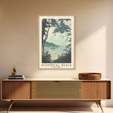 Load image into Gallery viewer, Dominical Beach, Costa Rica Watercolor Beach Print, Vacation Gift, Costa Rica Wall Art, Beach Painting, Beach Decor, Beach Painting
