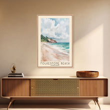 Load image into Gallery viewer, Folkestone Beach, Barbados Watercolor Beach Print, Vacation Gift, Barbados Wall Art, Beach Painting, Beach Decor, Beach Painting
