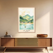 Load image into Gallery viewer, Ly Son, Vietnam Watercolor Print, Vacation Gift, Vietnam Wall Art, Beach Painting, Beach Decor, Beach Or Lakehouse Art

