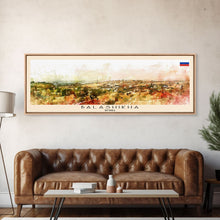 Carregar imagem no visualizador da galeria, Balashikha Russia Travel Art, City Art, Framed Canvas Print or Metal Wall Art, Europe Travel Poster, Panoramic Wall Art, Extra Wide Wall Art
