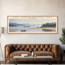 Carregar imagem no visualizador da galeria, Abel Tasman National Park Travel Poster Print, Framed Canvas Print, New Zealand Travel Art, Wood Framed Art, Wall Hanging, Home Decor
