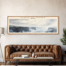 Load image into Gallery viewer, Cliffs of Moher Wall Art Travel Poster Print, Gift For Travel Lover, Vacation Gift, COUNTRY Wall Art, Home Decor, Original Art
