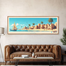 Carregar imagem no visualizador da galeria, Almaty, Kazakhstan Panoramic Travel Poster Canvas Print, Almaty, Kazakhstan Painting, Kazakhstan Art, Almaty Panoramic Travel Art, Travel Painting
