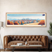 Carregar imagem no visualizador da galeria, Ballarat, Australia Panoramic Travel Poster Canvas Print, Ballarat, Australia Painting, Australia Art, Ballarat Travel Art, Living Room Painting
