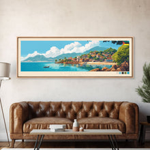 Cargar imagen en el visor de la galería, Chimoio, Mozambique Travel Poster Panoramic Canvas Print, Chimoio, Mozambique Painting, Mozambique Art, Chimoio Travel Art, Guest Room Painting
