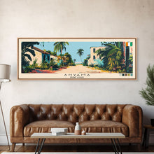 Carregar imagem no visualizador da galeria, Anyama, Ivory Coast Panoramic Canvas Print, Anyama, Ivory Coast Painting, Ivory Coast Art, Anyama Travel Poster, Travel Art, Guest Room Painting
