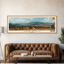 Carregar imagem no visualizador da galeria, Arba Minch, Ethiopia Panoramic Canvas Print, Arba Minch, Ethiopia Painting, Ethiopia Art, Arba Minch Travel Poster, Travel Art, Housewarming Gift

