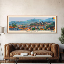 Load image into Gallery viewer, Bamenda, Cameroon Panoramic Canvas Print, Bamenda, Cameroon Painting, Cameroon Art, Bamenda Travel Poster, Travel Art, Vacation Gift
