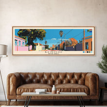 Load image into Gallery viewer, Benoni, South Africa Panoramic Canvas Print, Benoni, South Africa Painting, South Africa Art, Benoni Travel Poster, Travel Art, Housewarming Gift
