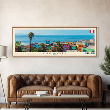 Cargar imagen en el visor de la galería, Chimbote, Peru Panoramic Canvas Print, Chimbote, Peru Painting, Peru Art, Chimbote Travel Poster, Travel Art, Housewarming Gift
