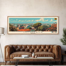 Cargar imagen en el visor de la galería, Chitungwiza, Zimbabwe Panoramic Canvas Print, Chitungwiza, Zimbabwe Painting, Zimbabwe Art, Chitungwiza Travel Poster, Travel Art, Vacation Gift
