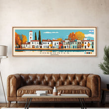 Cargar imagen en el visor de la galería, Corrientes, Argentina Panoramic Canvas Print, Corrientes, Argentina Painting, Argentina Art, Corrientes Travel Poster, Travel Art, Vacation Gift
