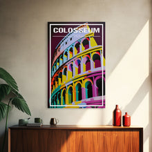 Cargar imagen en el visor de la galería, Colosseum, Rome Wall Art, Italy Travel Poster, Europe Wall Art, Travel Wall Print, Travel Poster, Travel Wall Art, Canvas Wall Print
