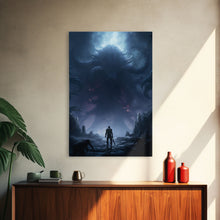 Carregar imagem no visualizador da galeria, Apocalypse, Dark Art Print, dark fantasy art, Canvas Print, Wall Hanging, Portrait Art, Spooky Decor, Horror Home Decor, Unique Gift

