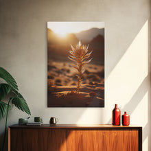 Load image into Gallery viewer, Giant Andersonia, Desert Art, Plant Art, Canvas Print, Wall Hanging, Portrait Art, Business Gift, College Dorm Decor, Minimalist Prints
