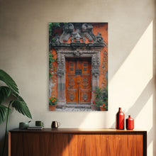 Load image into Gallery viewer, Change23 Colorful Indian Architecture Canvas Print, Traditional Art if India, Photography Print, Indian Wall Art, Living Room Decor
