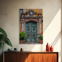 Load image into Gallery viewer, Change34 Colorful Indian Architecture Canvas Print, Traditional Art if India, Photography Print, Indian Wall Art, Living Room Decor
