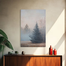 Carregar imagem no visualizador da galeria, Canvas Print of an Autumn Tree on a Serene Path, Fall Wall Art, Best Gift Idea, Seasonal Decor, Modern Farmhouse, Autumn Landscape Art
