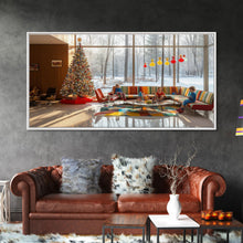 Carregar imagem no visualizador da galeria, Fall Festival Sunset Framed Canvas Print, Autumn Farmhouse Decor, Rustic Country Landscape Art, Fall Gift Idea, Seasonal Wall Art
