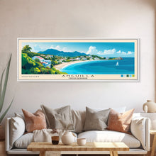 Carregar imagem no visualizador da galeria, Anguilla, United Kingdom Panoramic Print, Vacation Gift, United Kingdom Wall Art, Vacation Wall Art, Vacatation Memories, Beach Decor, Beach Or Lakehouse Art
