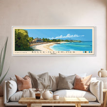 Load image into Gallery viewer, Belle-Île-en-Mer, France Panoramic Print, Vacation Gift, France Wall Art, Beach Painting, Beach Decor, Beach Or Lakehouse Art
