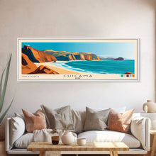 Cargar imagen en el visor de la galería, Chicama, Peru Panoramic Print, Vacation Gift, Peru Wall Art, Vacation Wall Art, Vacatation Memories, Beach Decor, Beach Or Lakehouse Art
