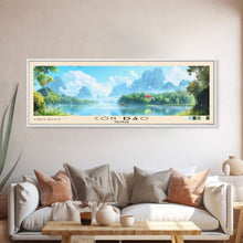 Cargar imagen en el visor de la galería, Côn Đảo, Vietnam Panoramic Beach Print, Vacation Gift, Vietnam Wall Art, Beach Painting, Beach Decor, Beach Painting
