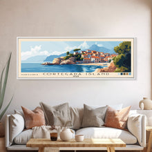 Cargar imagen en el visor de la galería, Cortegada Island, Spain Panoramic Beach Print, Vacation Gift, Spain Wall Art, Beach Painting, Beach Decor, Beach Painting
