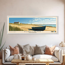 Load image into Gallery viewer, Dungeness, United Kingdom Panoramic Print, Vacation Gift, United Kingdom Wall Art, Beach Painting, Beach Decor, Beach Or Lakehouse Art
