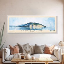 Load image into Gallery viewer, Bréhat Island, France Watercolor Beach Print, Vacation Gift, France Wall Art, Beach Painting, Beach Decor, Beach Painting
