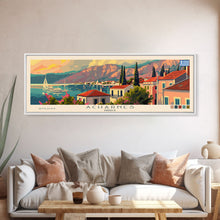 Carregar imagem no visualizador da galeria, Acharnes Greece Travel Print Wall Art, Panoramic City Art, Travel Art, Wall Decor, Vacation Gift, Framed Canvas Print Or Metal Art
