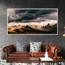 Carregar imagem no visualizador da galeria, Arizona landscape canvas print, Western theme art, Wild West art
