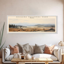 Carregar imagem no visualizador da galeria, Akagera National Park Wall Art Travel Poster Print, Gift For Travel Lover, Vacation Gift, Rwanda Wall Art, Home Decor, Original Art
