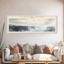 Load image into Gallery viewer, Cliffs of Moher Wall Art Travel Poster Print, Gift For Travel Lover, Vacation Gift, COUNTRY Wall Art, Home Decor, Original Art
